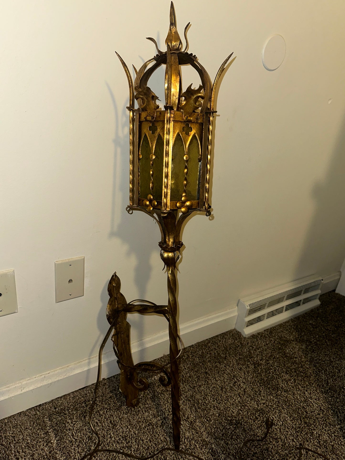 19th Century Gothic Revival Standard Lantern Wall Sconce