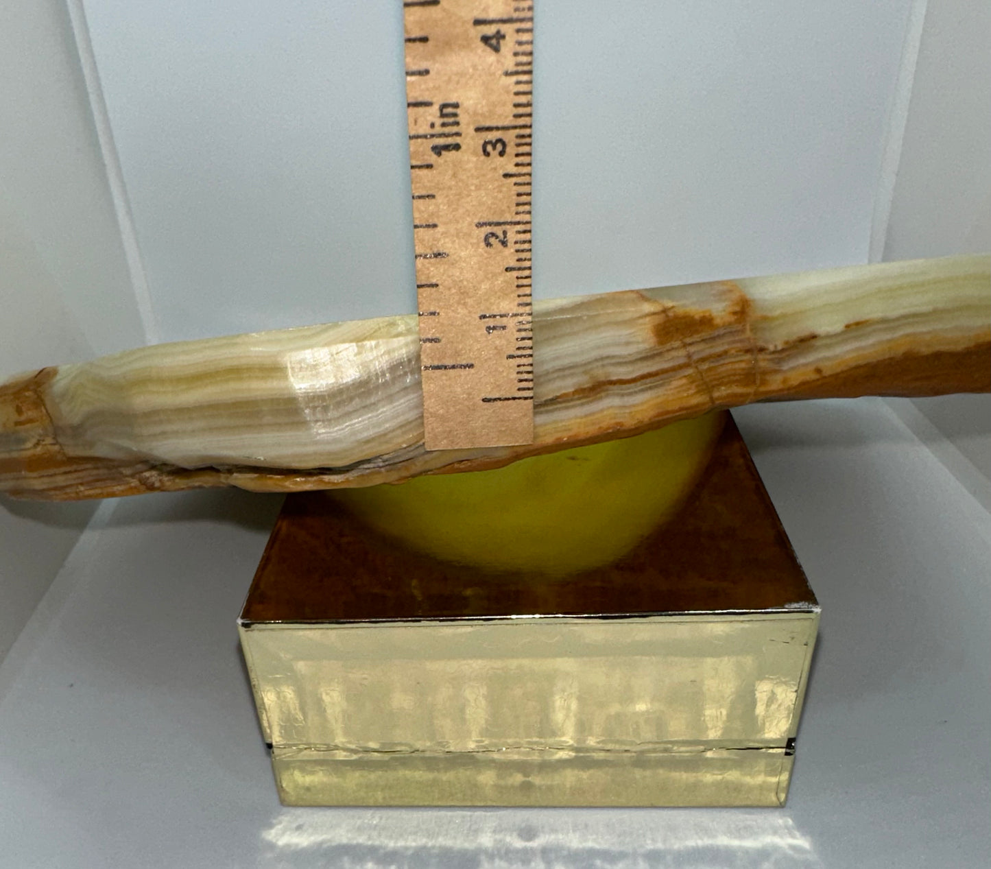 Vintage Alabaster Marble Stone Large Ashtray