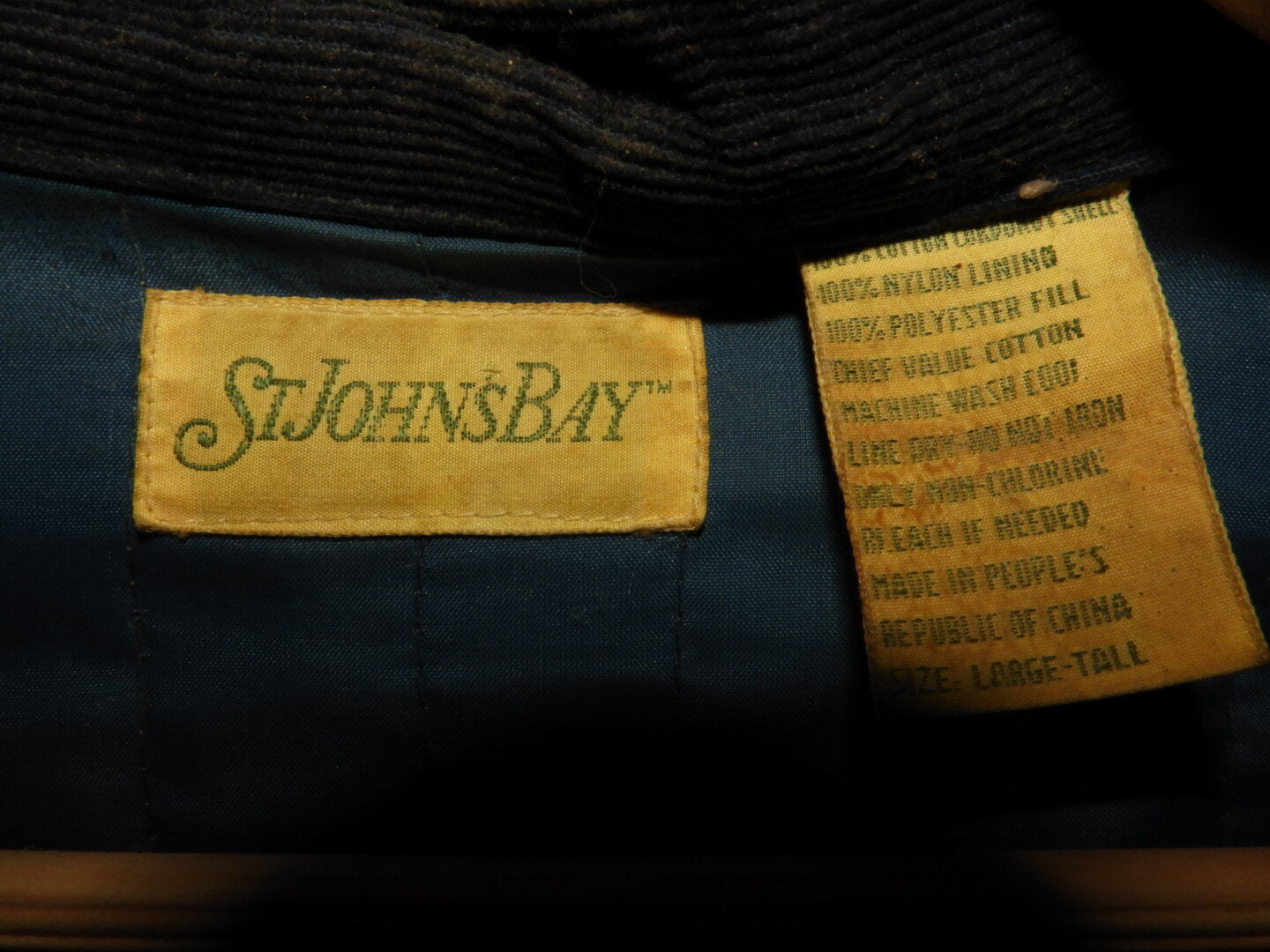 St John’s Bay Corduroy Jacket- Sz LG
