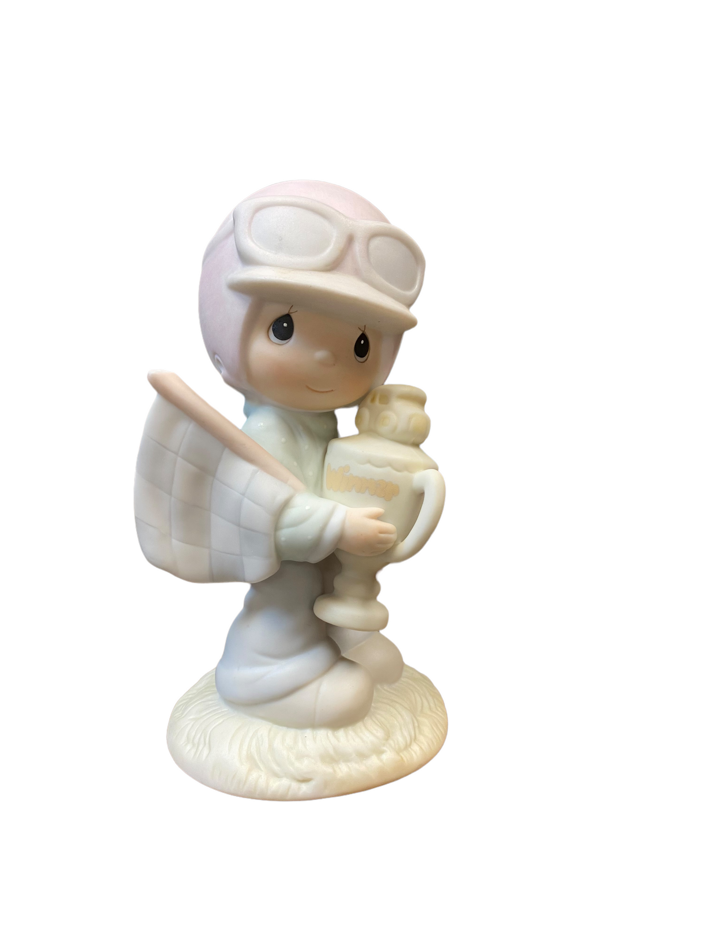 PRECIOUS MOMENTS RETIRED COLLECTIBLE - Trust In The Lord To The Finish - 1984
