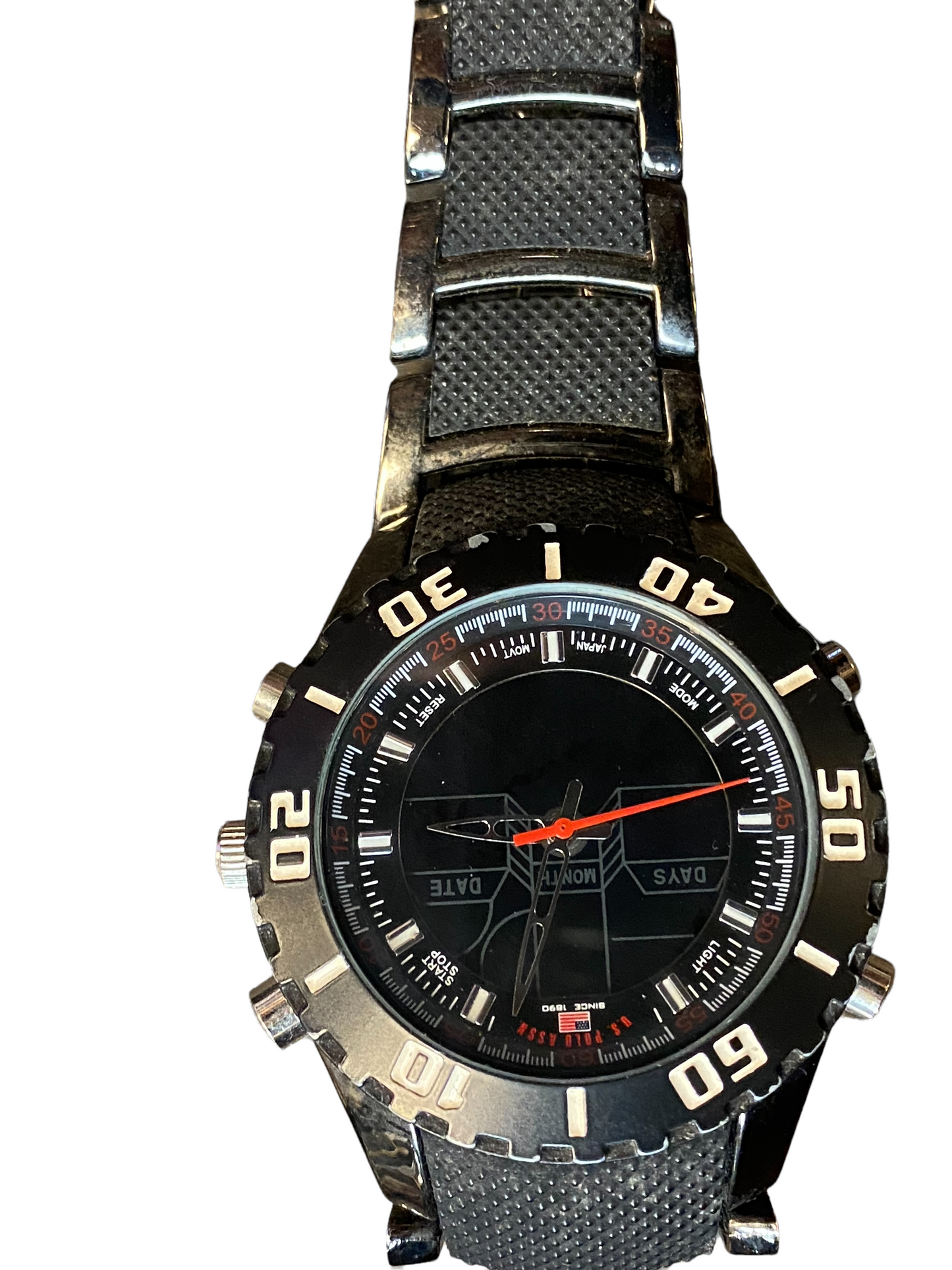 US Polo Assn Chronograph Mens Watch US8163 Vintage