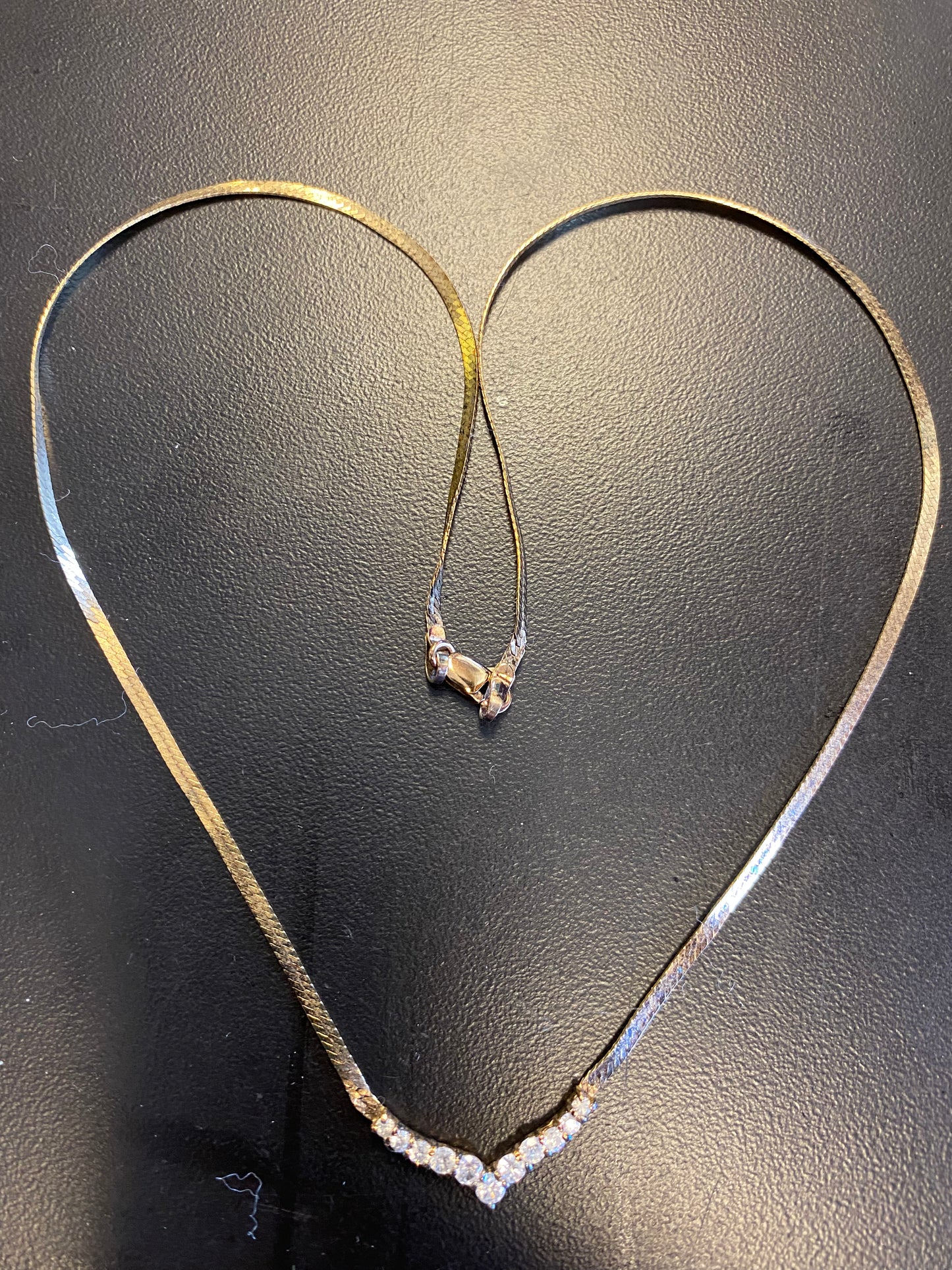 Gold plated necklace