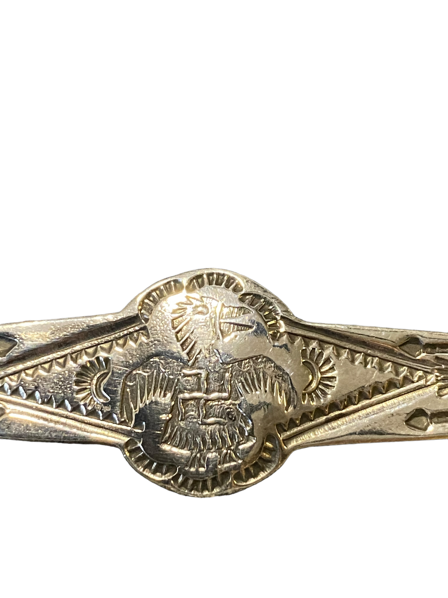 Native American Thunderbird Brooch