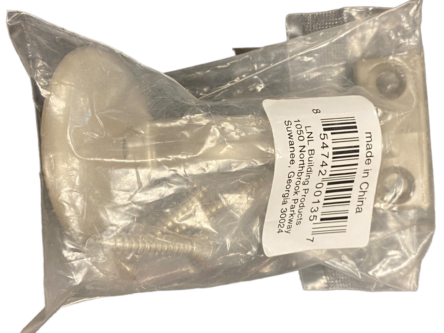 One Piece Handrail Bracket, Satin Nickel