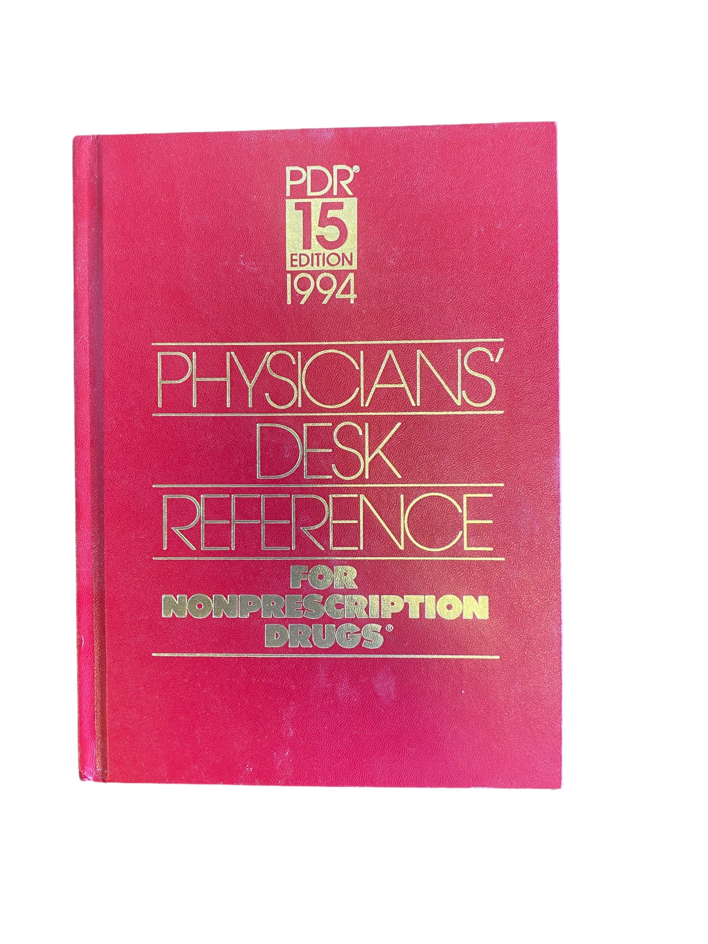 Physicians Desk Reference For Nonprescription Drugs, 15th edition 1994