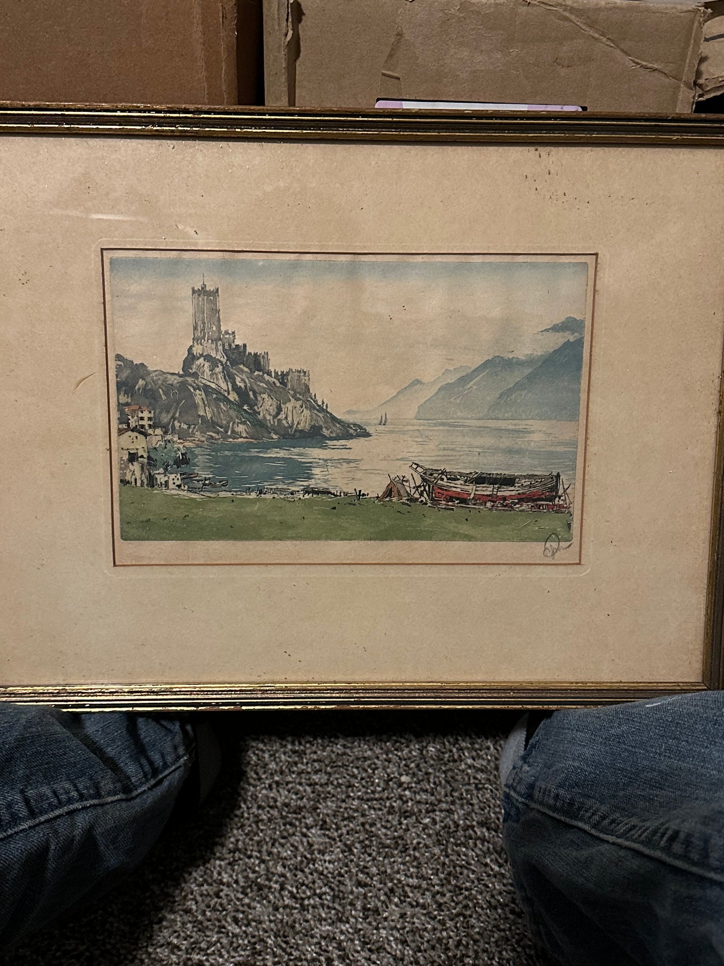 Italy: Malcesine, Lake Garda / circa 1930
