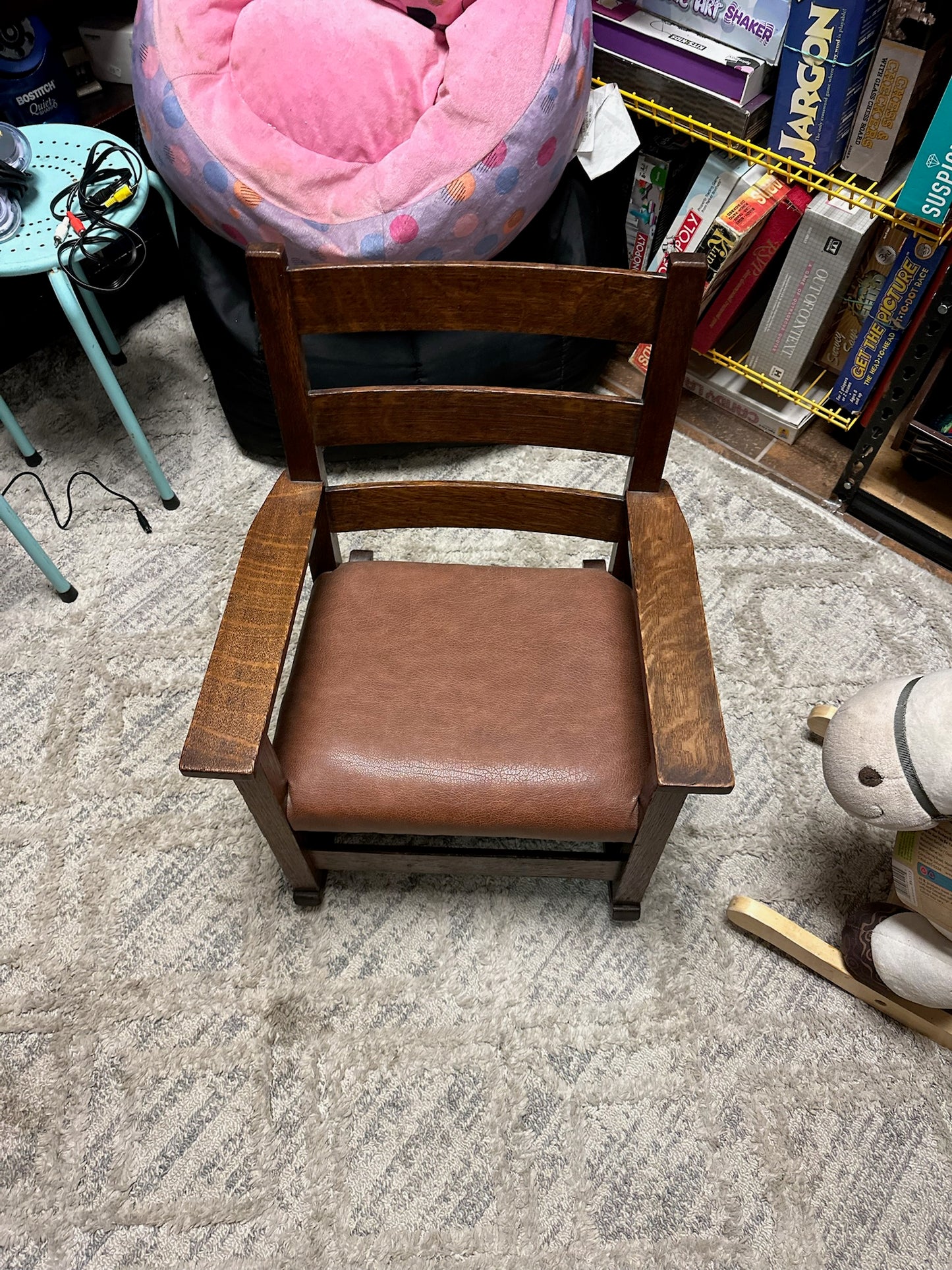 Vintage Craftsman Furniture Children’s Rocking Chair