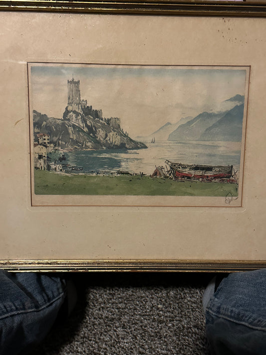 Italy: Malcesine, Lake Garda / circa 1930
