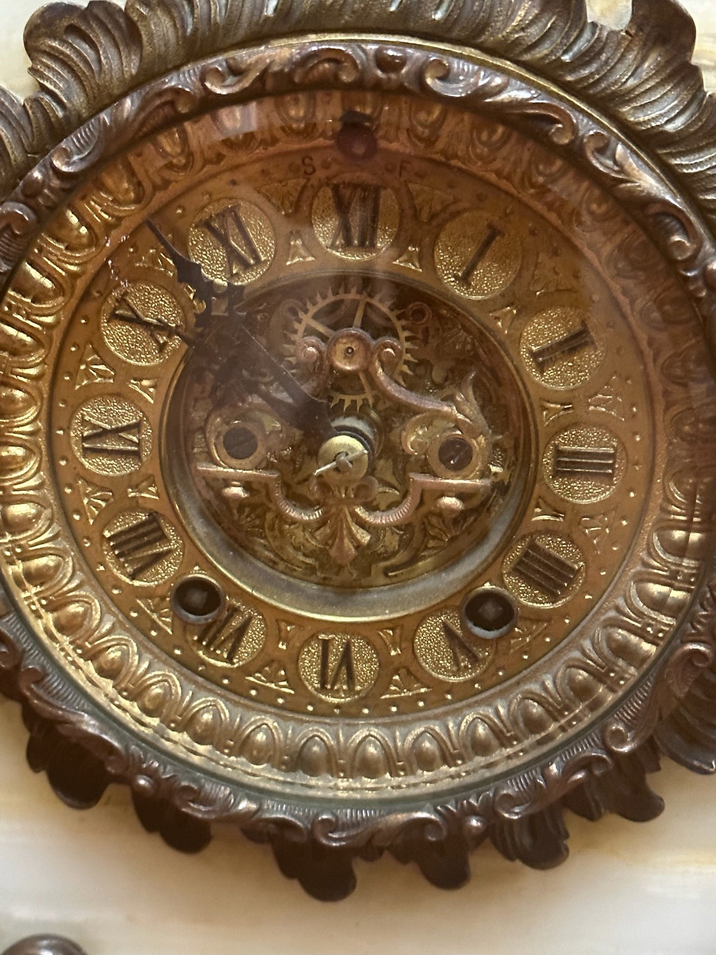 Early 19th Century French Onyx Ormolu Clock