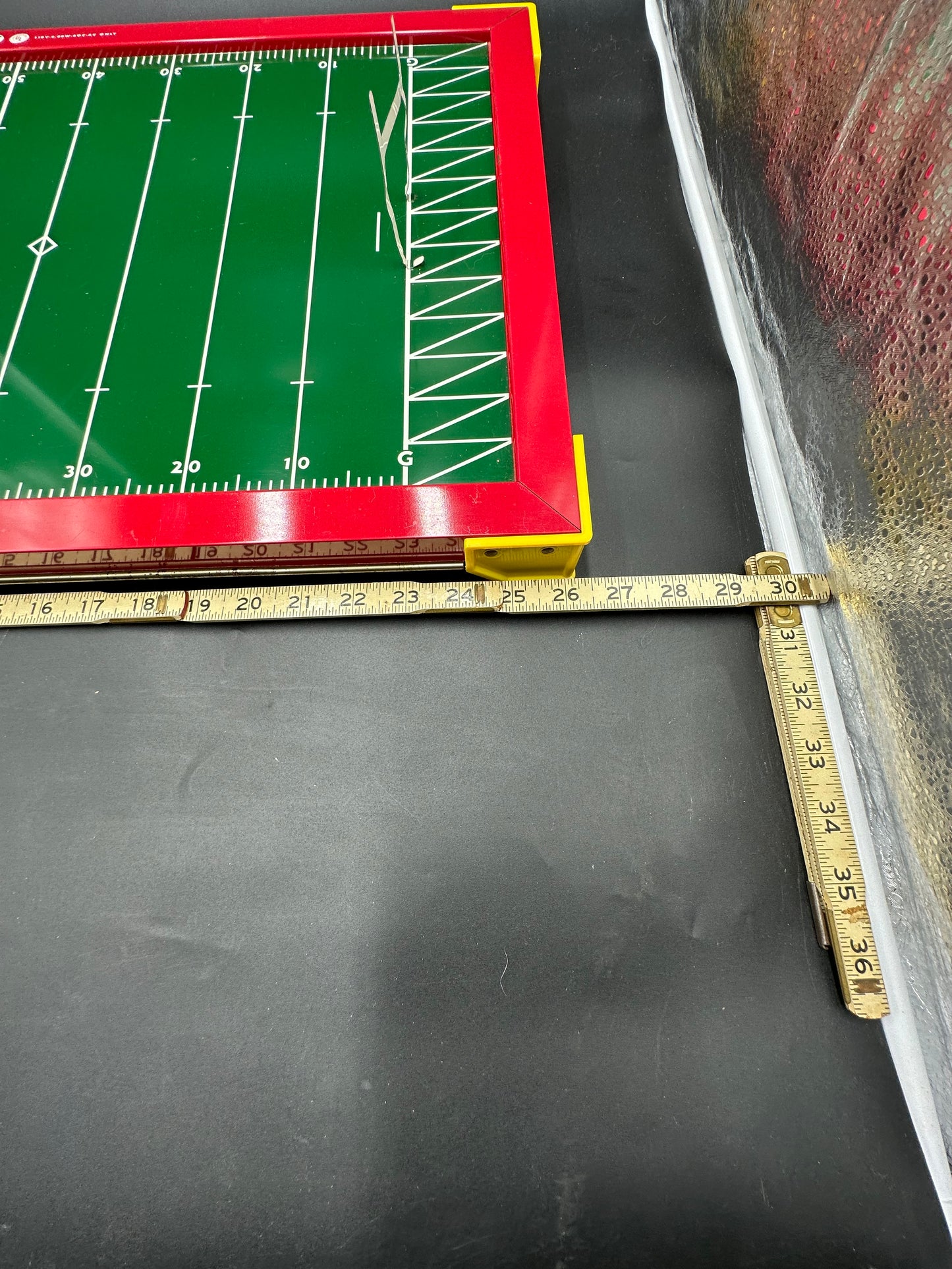 Vtg 1960’s Tudor Tru-Action Electric Football Game Model 500.