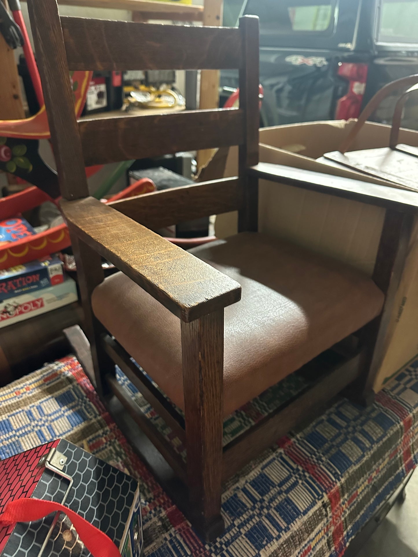 Vintage Craftsman Furniture Children’s Rocking Chair