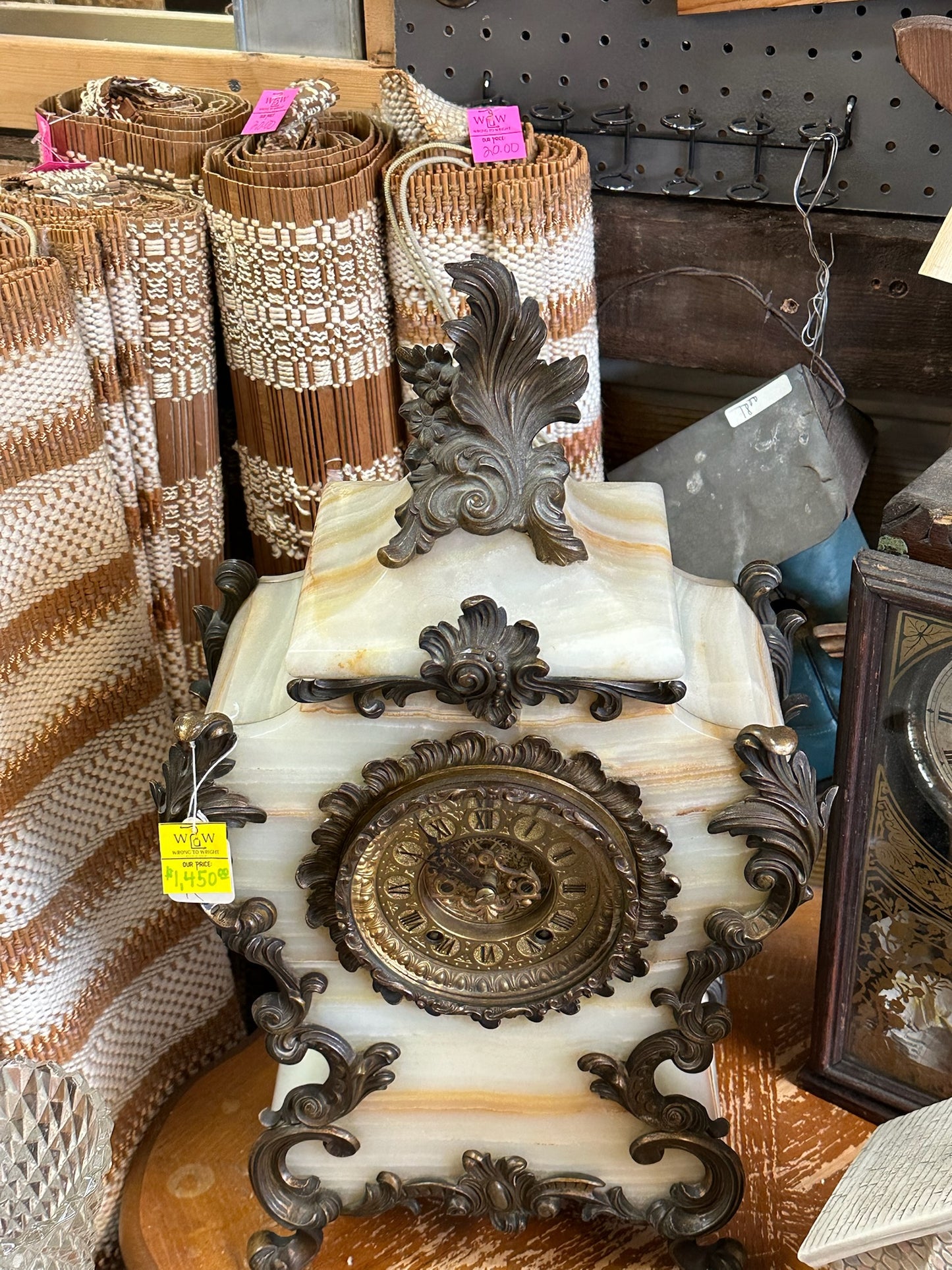 Early 19th Century French Onyx Ormolu Clock