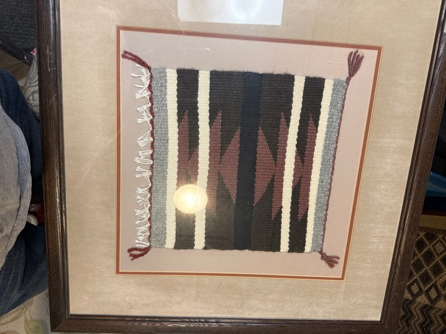 Navajo Hand Woven Wool Textile