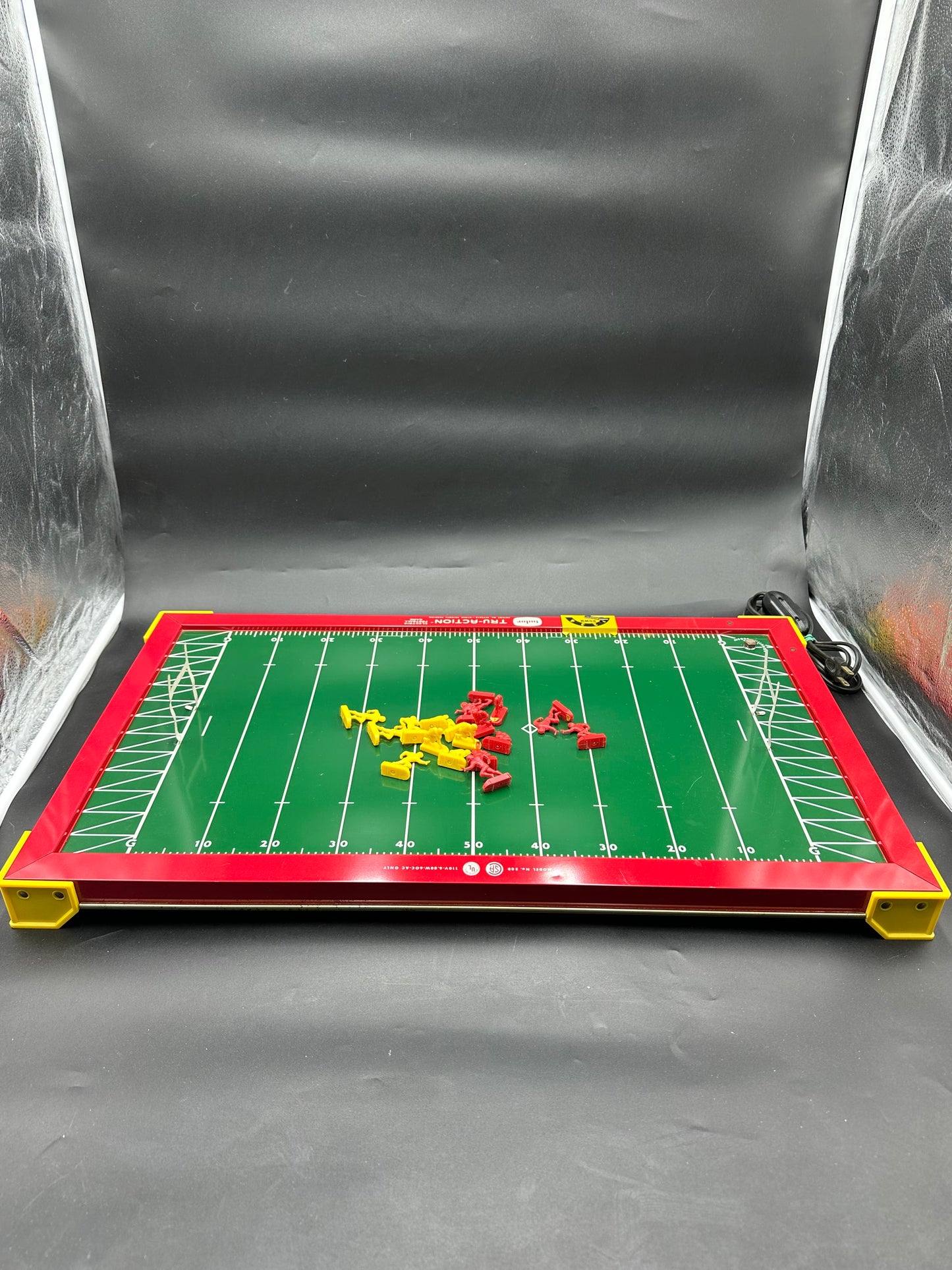 Vtg 1960’s Tudor Tru-Action Electric Football Game Model 500.