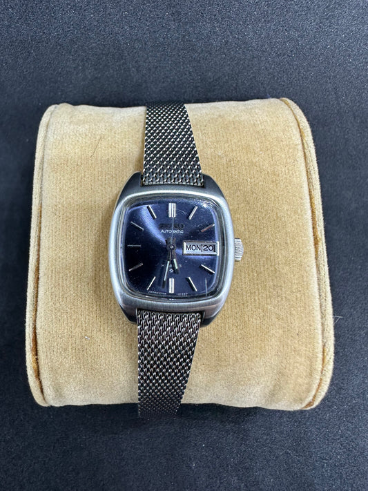 Women's Vintage 1970's Seiko Stainless Steel Hi-Beat Automatic Water Resistant Watch