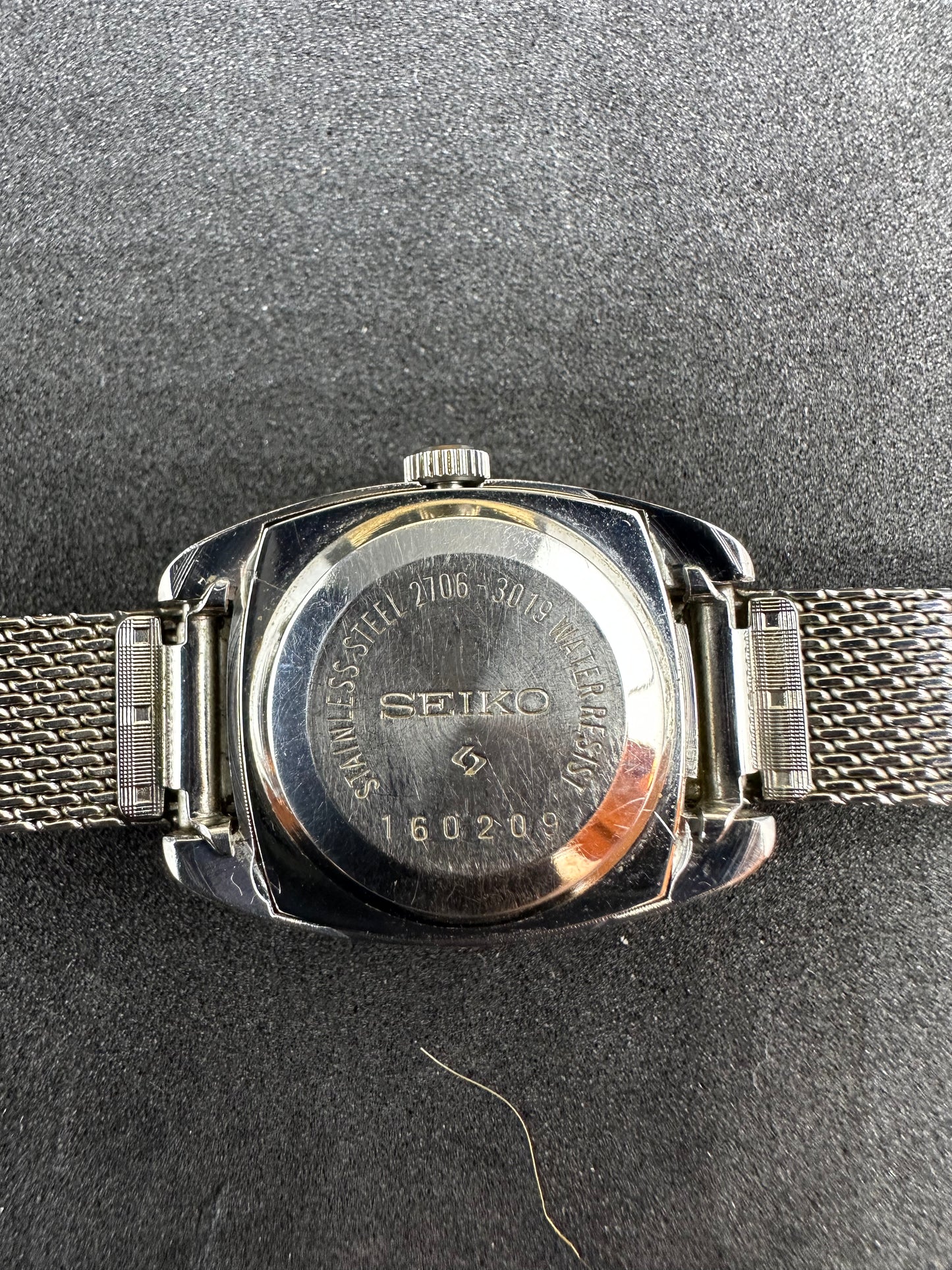 Women's Vintage 1970's Seiko Stainless Steel Hi-Beat Automatic Water Resistant Watch