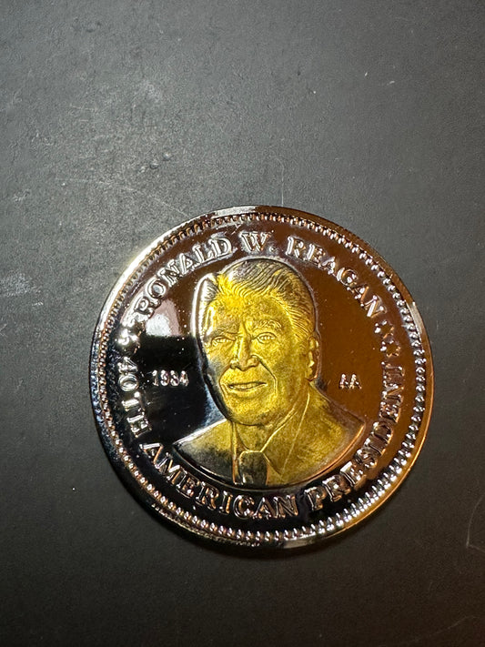 RONALD W. REAGAN AND HARRY S. TRUMAN PRESIDENTIAL COMMEMORATIVE TOKEN!