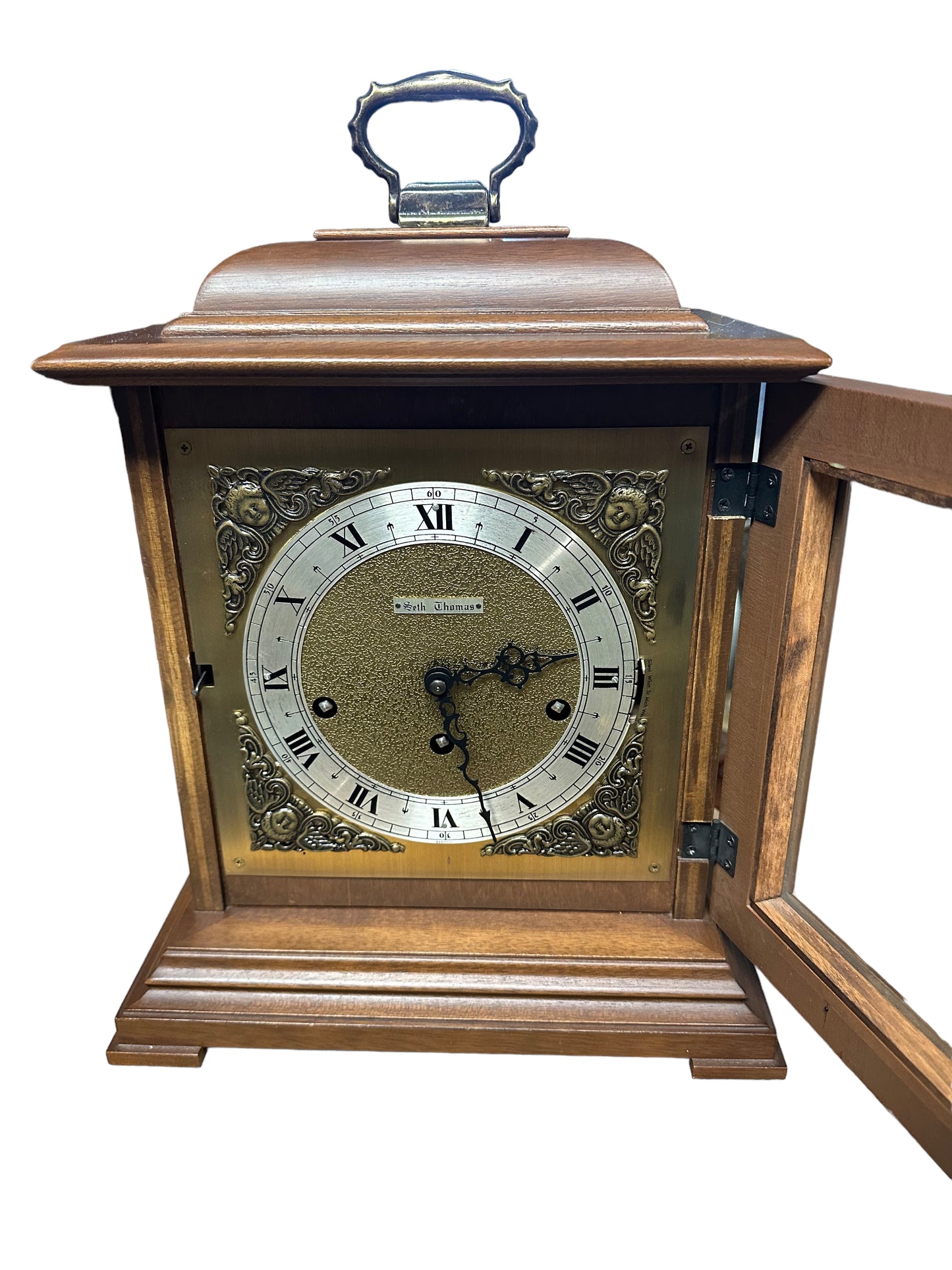 SETH THOMAS LEGACY 3W MANTEL CLOCK