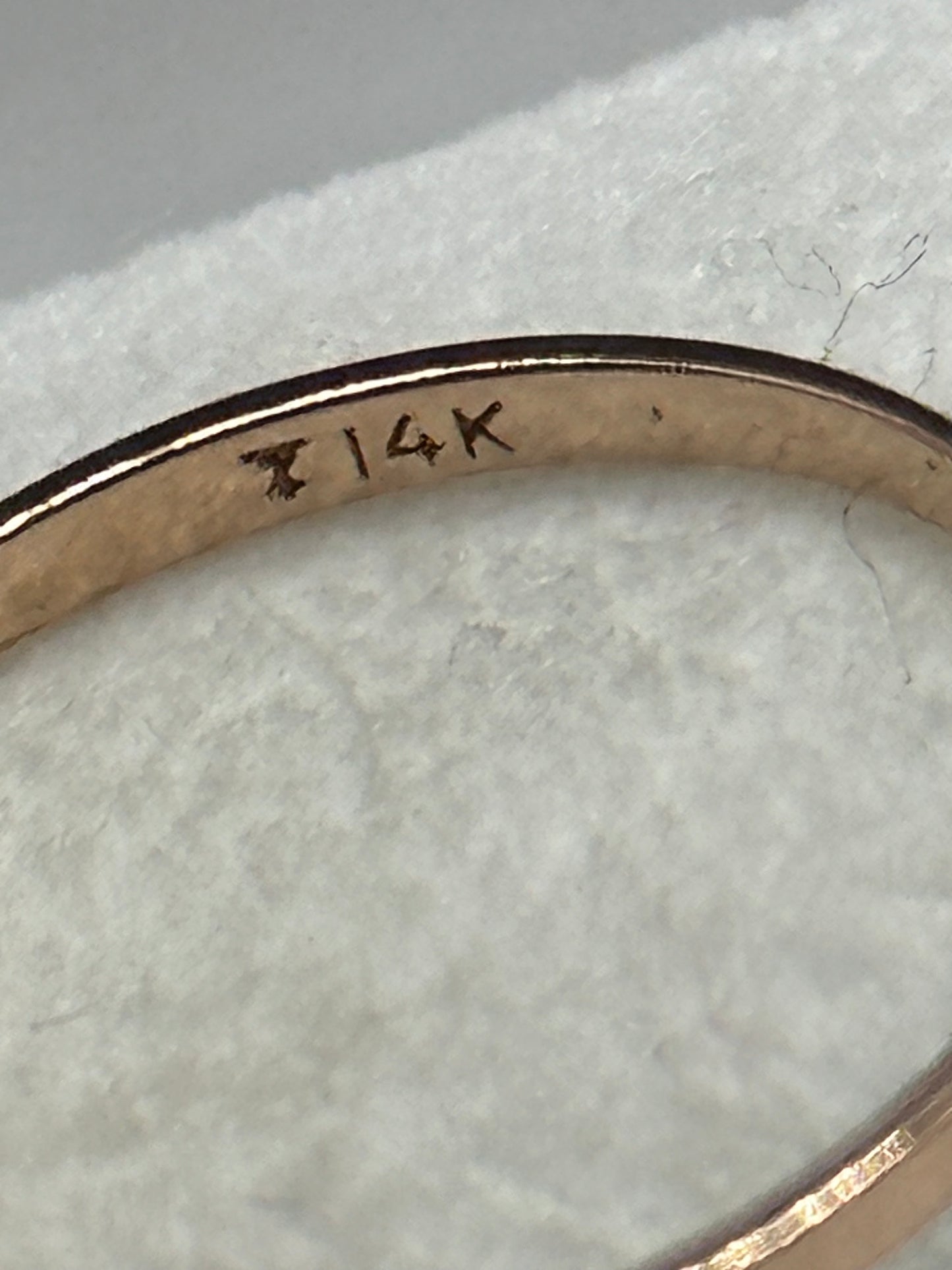 Antique Victorian Edwardian 14K Rose Gold Ornate Onyx & Ruby Mourning Ring Marked TZ or ZT Size 6