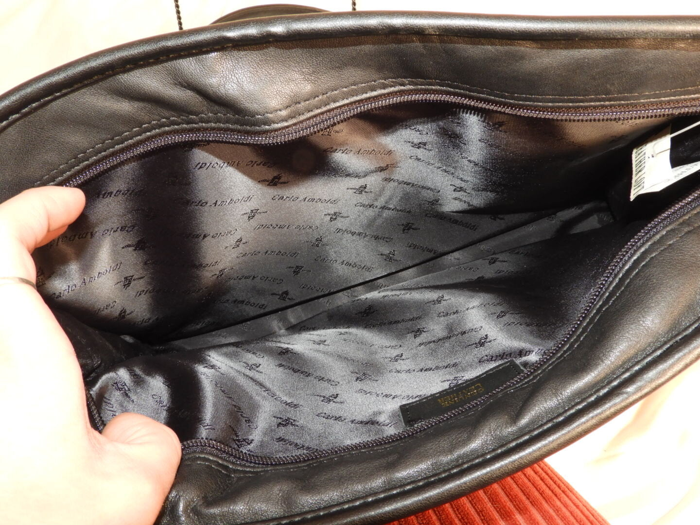 MINT CONDITION Genuine Leather Computer Bag
