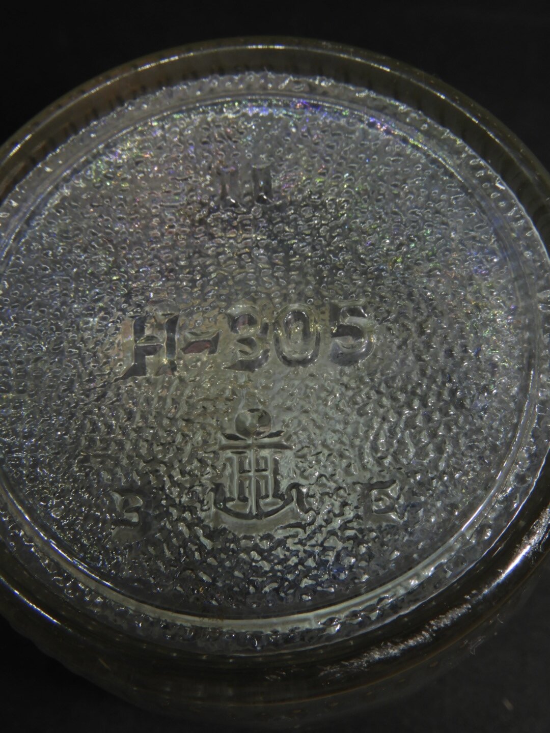Vintage Anchor Hocking Glass Corp Jar