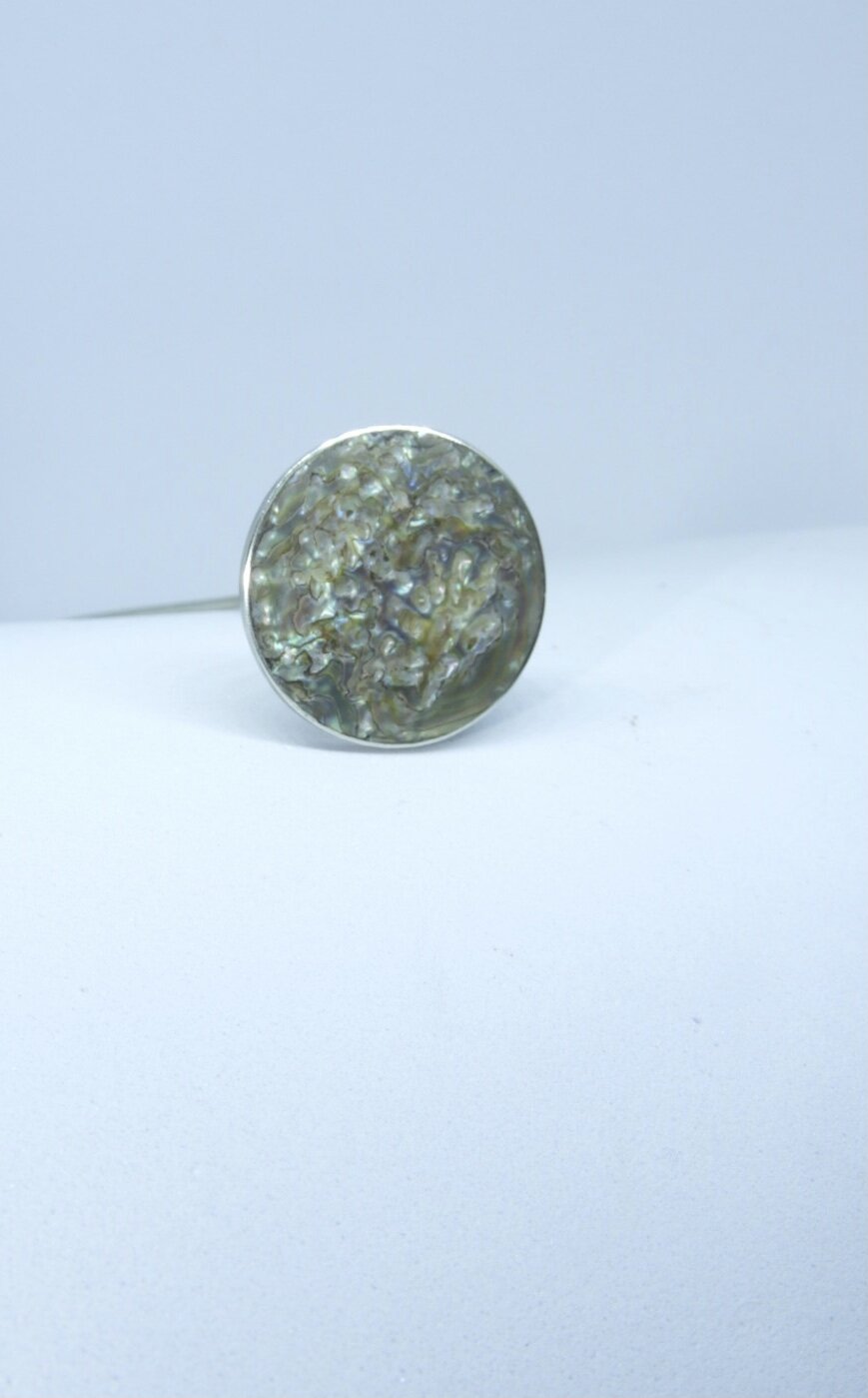Antique Small Abalone Hat Pin