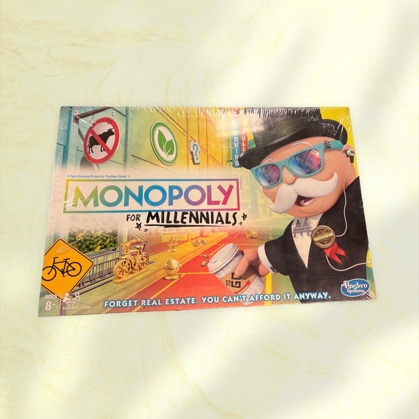 Parker Brothers "Monopoly for Millennials" Board Game - SEALED