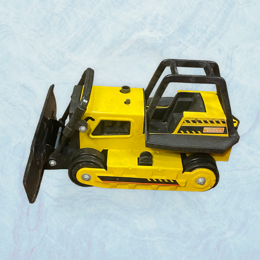 Vintage 1990s Tonka Bulldozer Dozer Pressed  Steel Model 51054