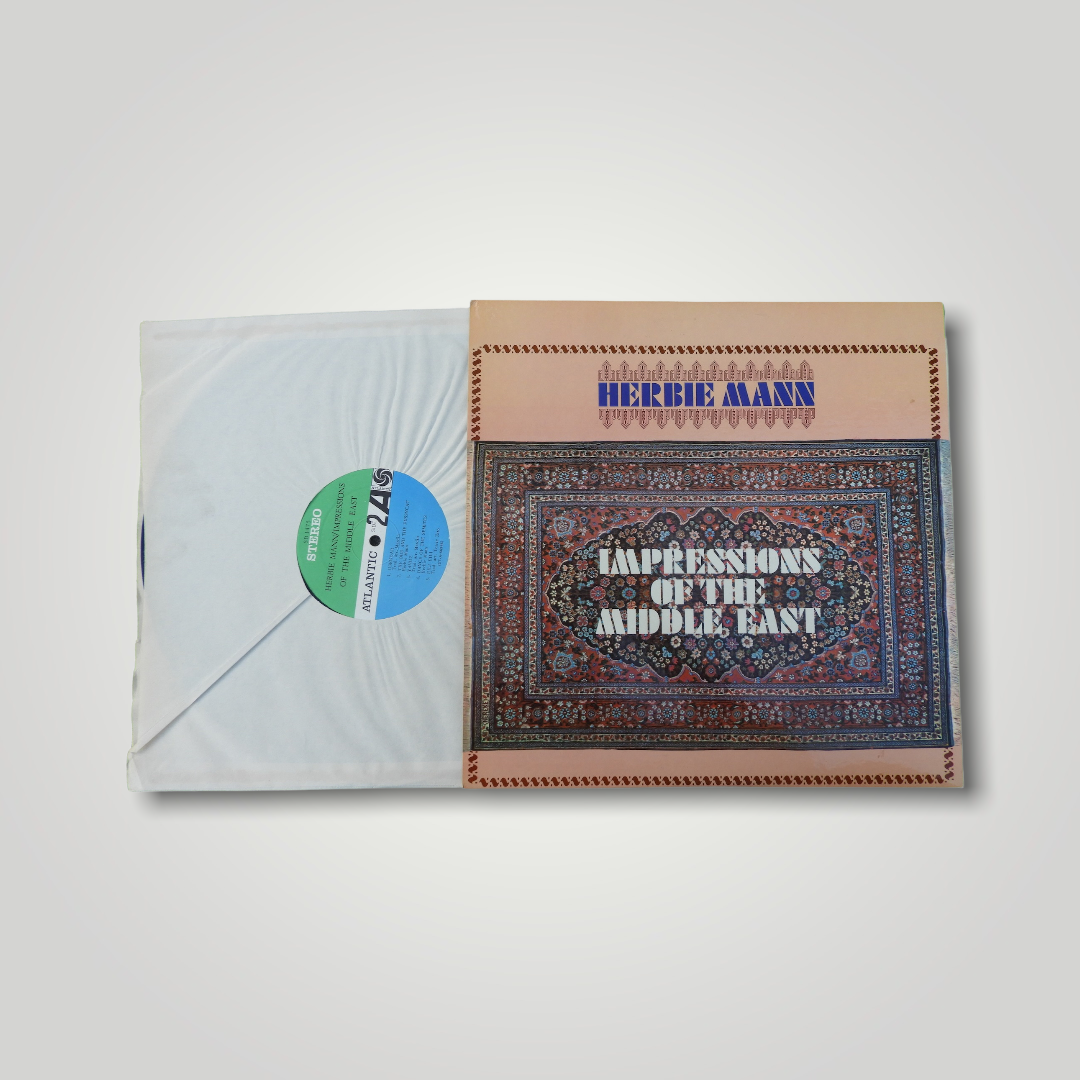 HERBIE MANN / IMPRESSIONS OF THE MIDDLE EAST [ATLANTIC] GATEFOLD, STEREO