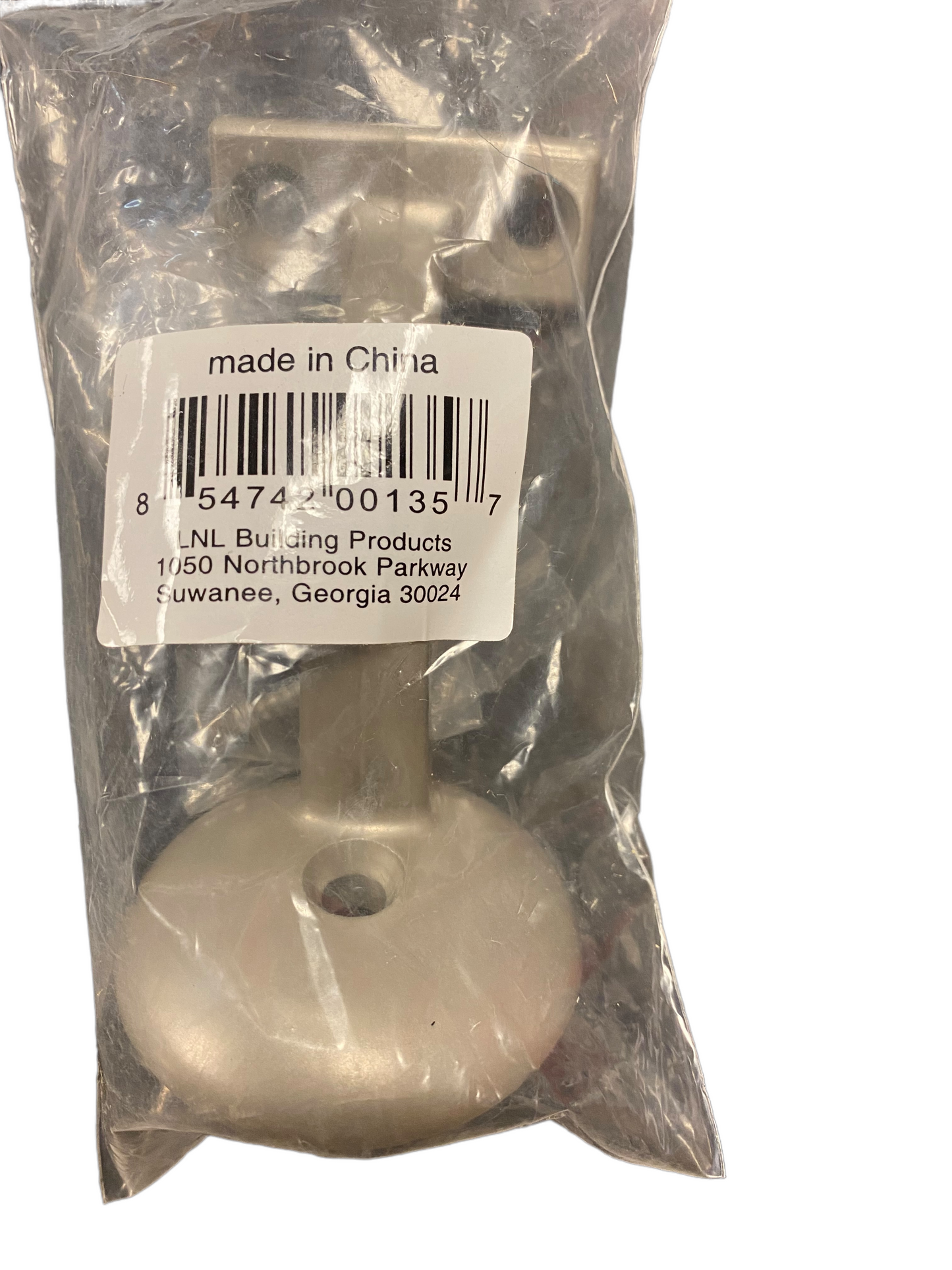 One Piece Handrail Bracket, Satin Nickel