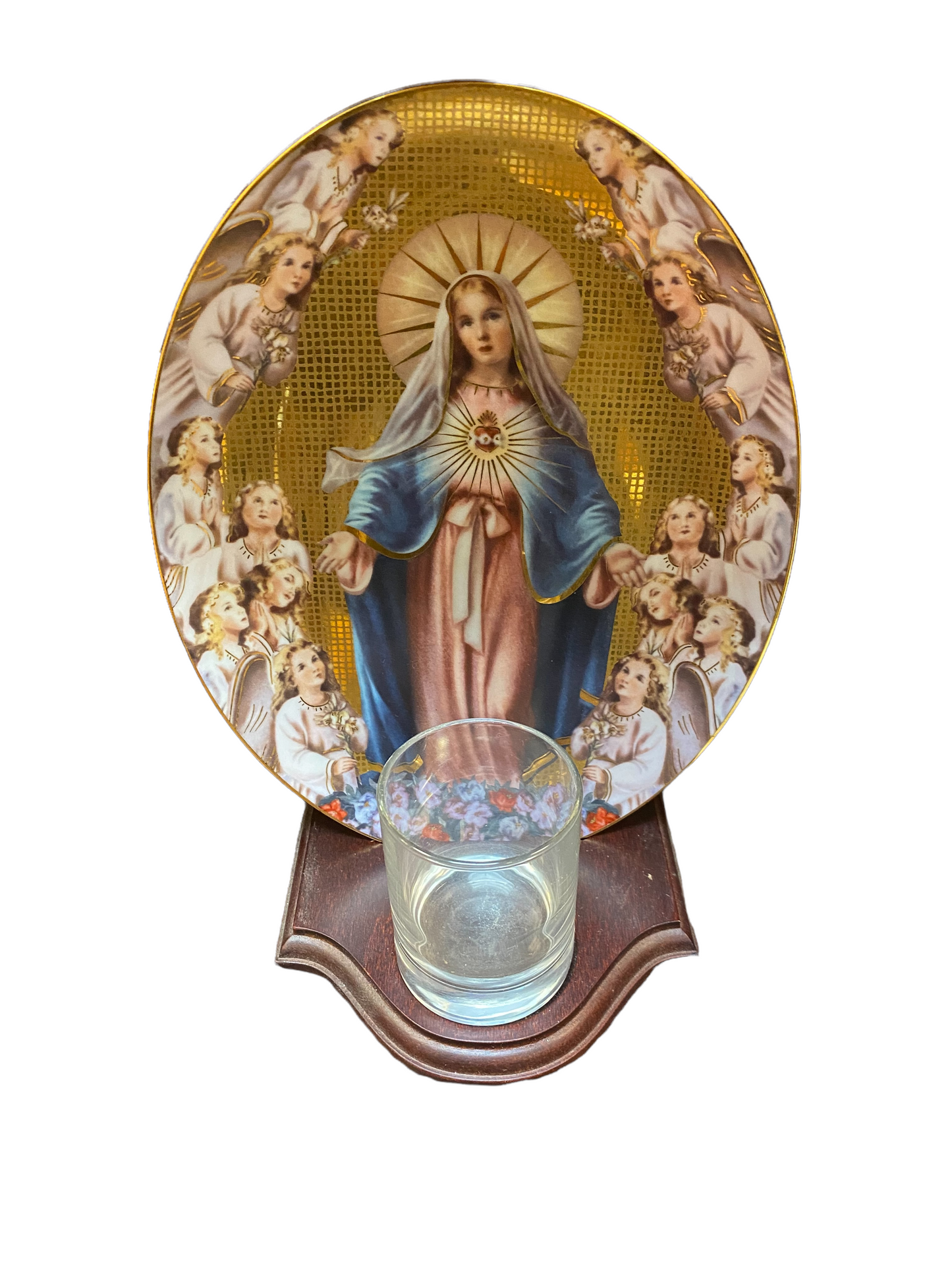 The Franklin Mint Heirloom Recommendation Mary Queen of Angels Limited Edition.