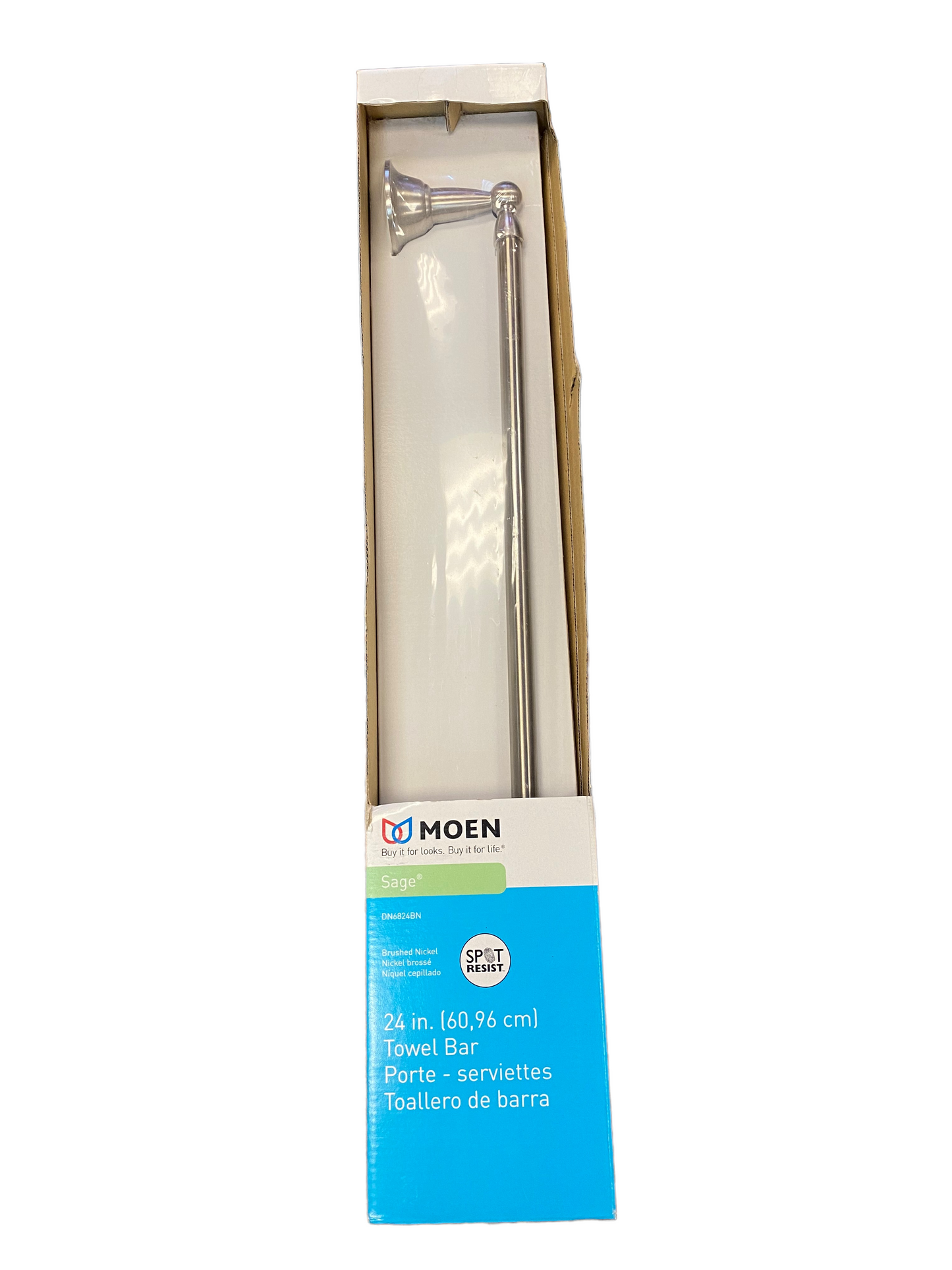 Moen DN4424CH Vale 24-inch Towel Bar brushed nickel