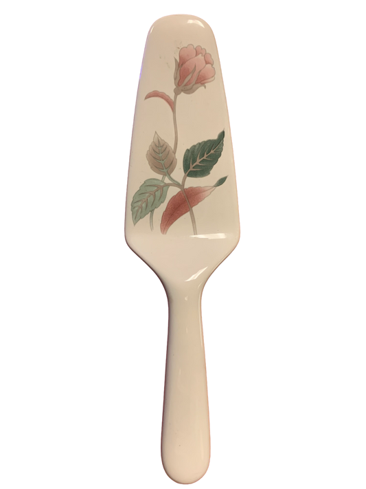 Mikasa Silk Flowers Cake Pie Server Serving Knife Spatula