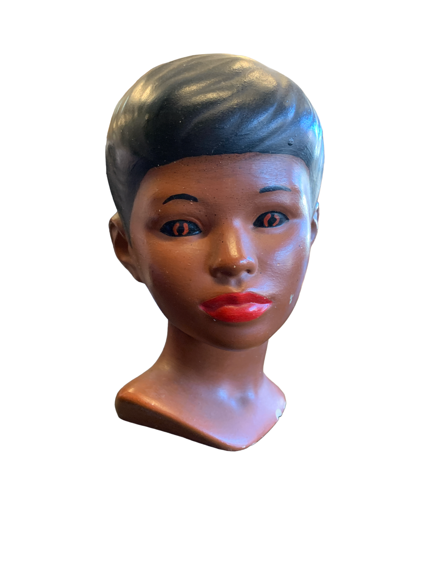 Vintage 1977 Holland Mold Ceramic Girl Head Busts