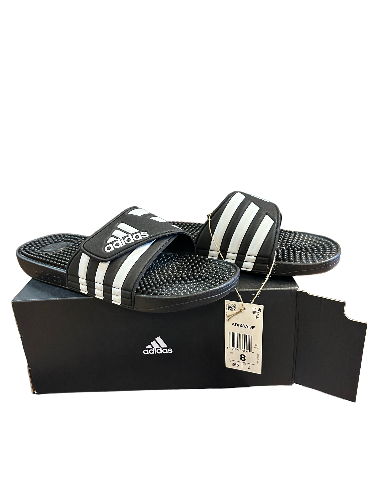 NIB Adidas Unisex Adissage Slides
