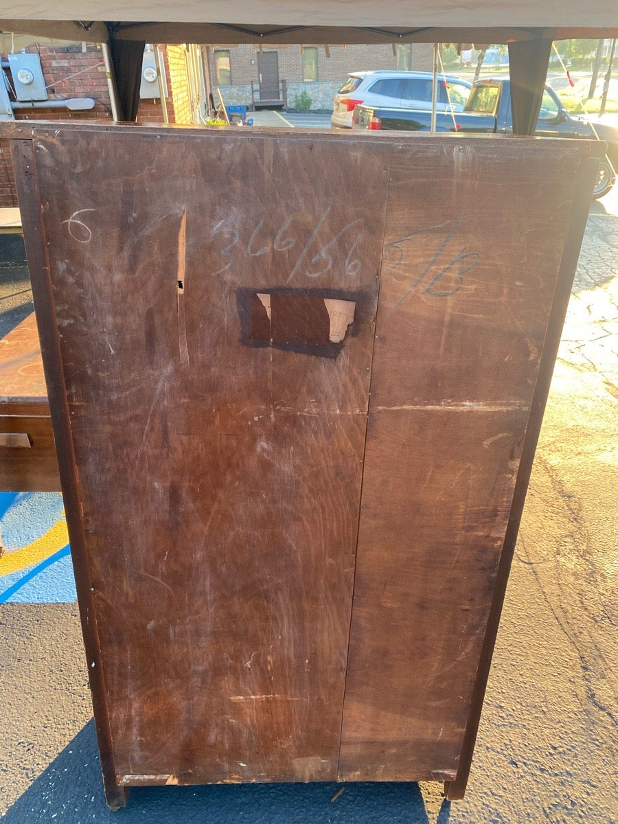 Vintage Art Deco Tall Chest/Wardrobe
