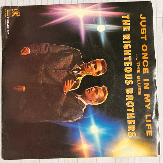 Righteous Brothers – Just Once In My Life LP VG+ Phil Spector Philles PHLP4008