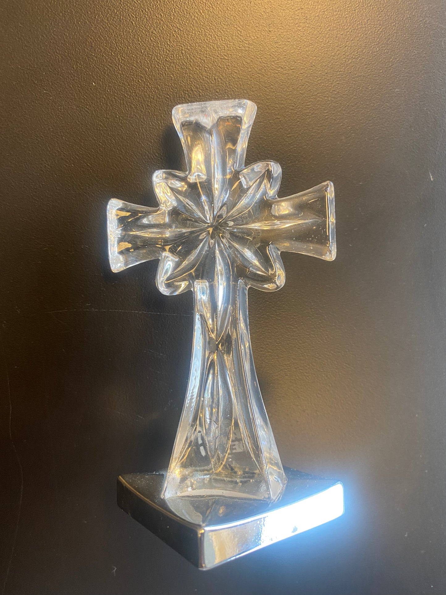 Killarney Crystal Cross Made in Ireland.