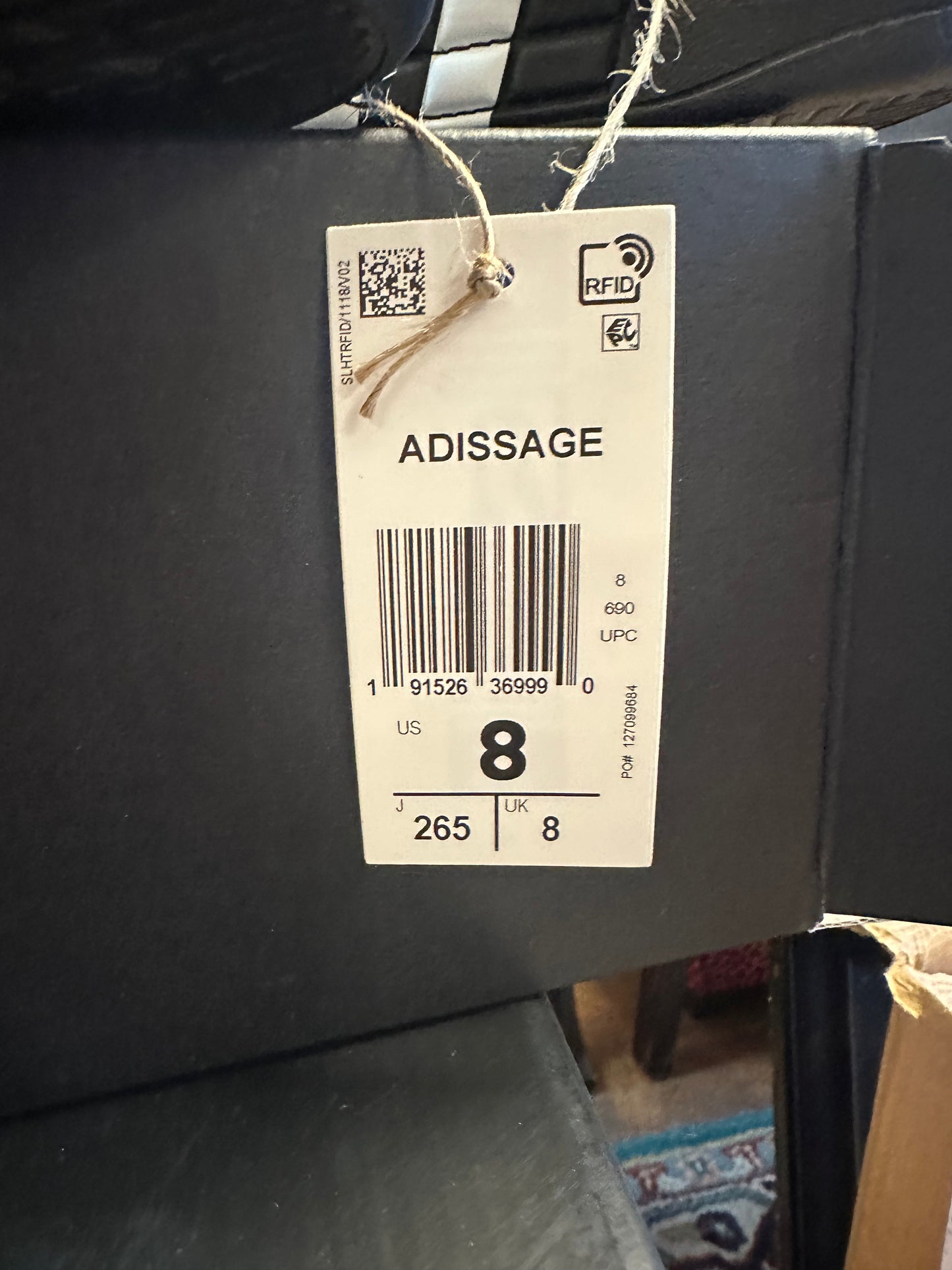 NIB Adidas Unisex Adissage Slides