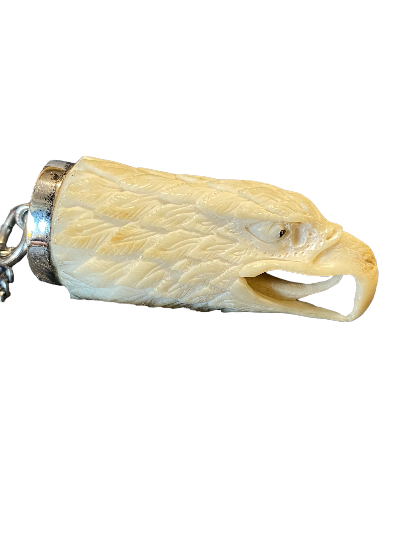 Eagle Head Hand Carved out of Bone.
