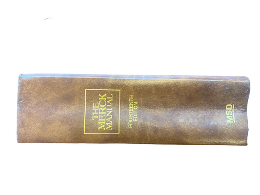 Vintage 1982 "Merck Manual" 14th Edition 1st Printing