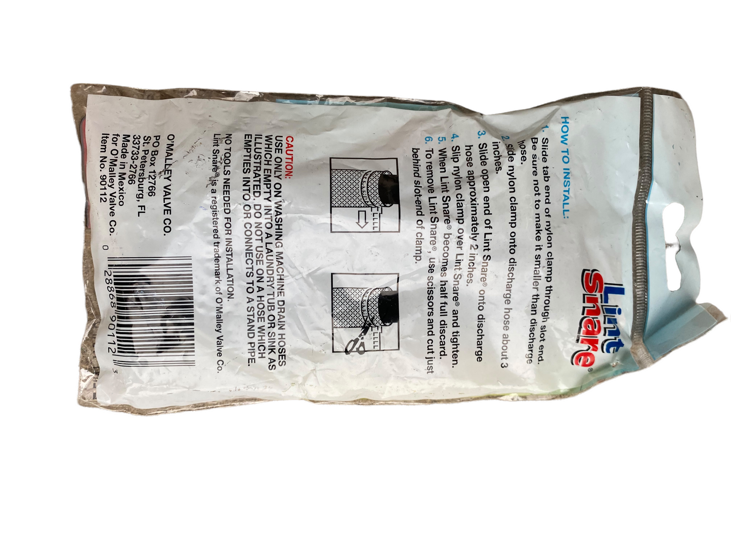 Omalley Lint Snare Aluminum Bagged Pack of 2