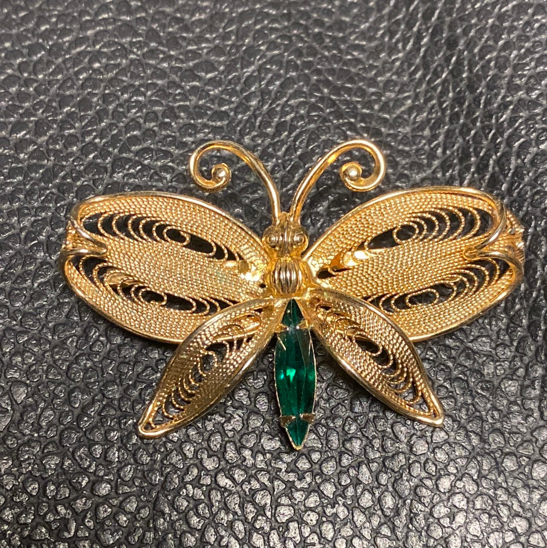 Vintage Napier Butterfly Brooch