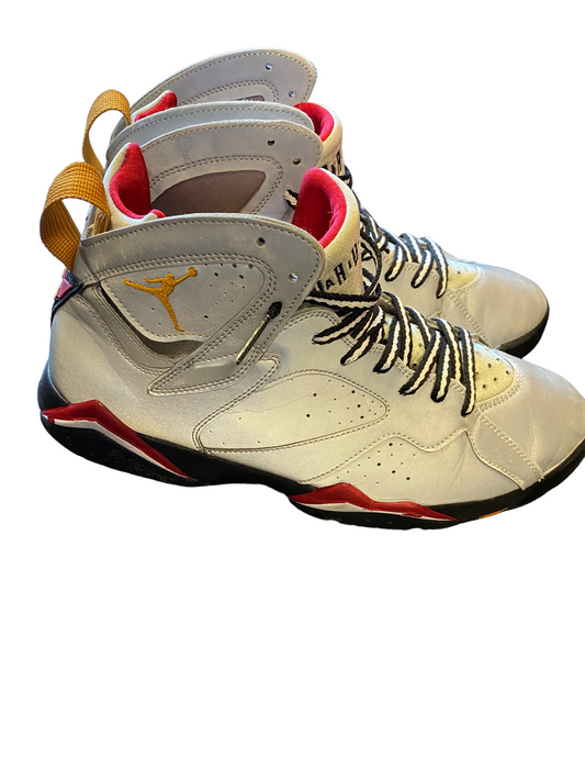 AIR JORDAN 7 RETRO SP REFLECT SILVER/BRONZE-CARDINAL RED-BLACK