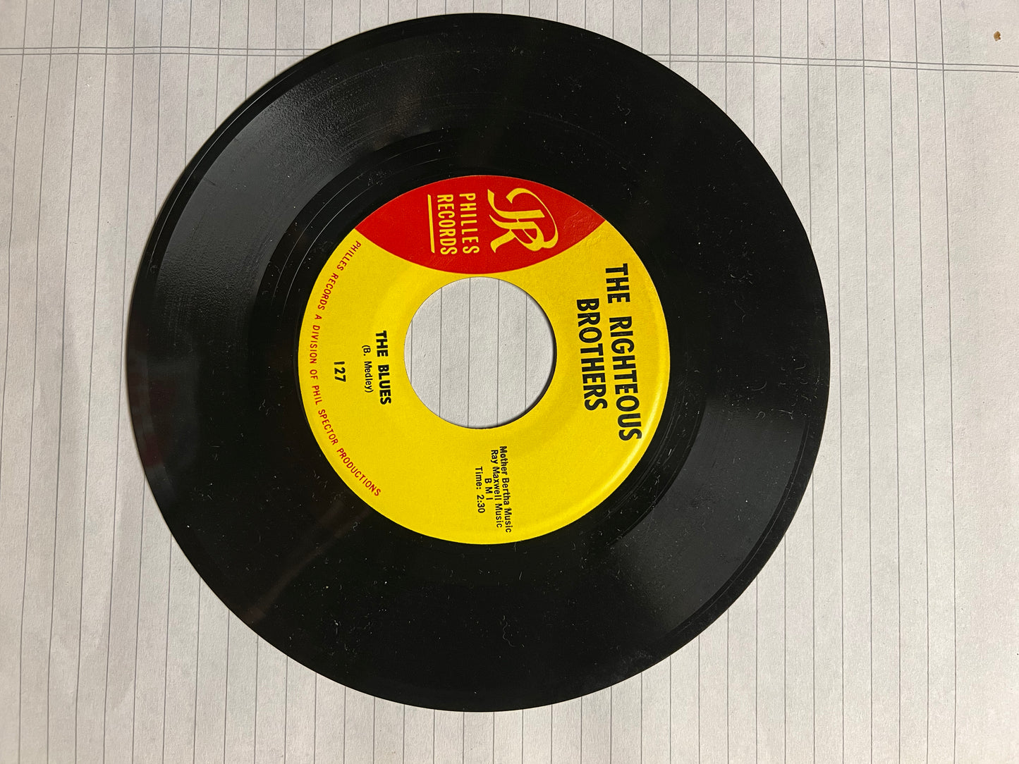 Righteous Brothers – Just Once In My Life LP VG+ Phil Spector Philles PHLP4008